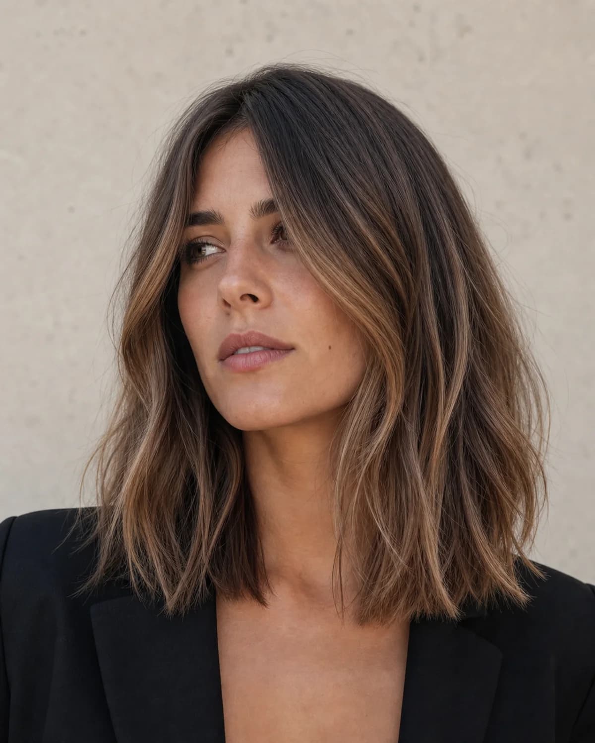 Lob long — Cortes de pelo media melena