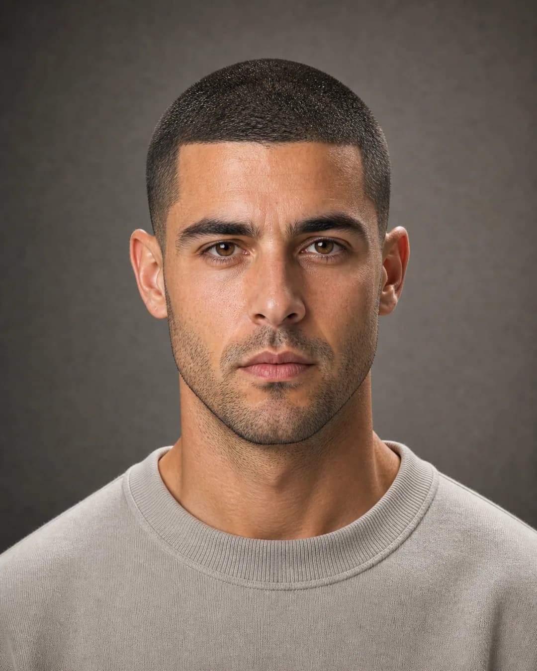 Corte de pelo buzz cut hombre
