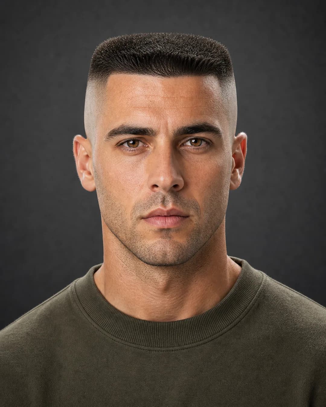 Corte de pelo militar hombre