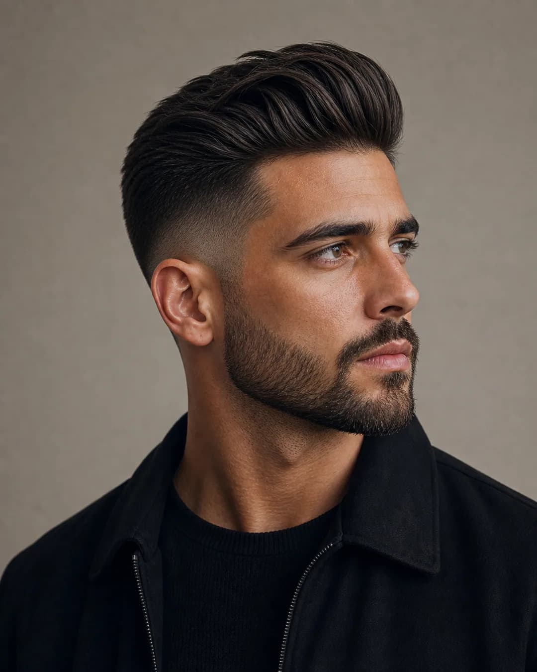 Pompadour hombre moderno