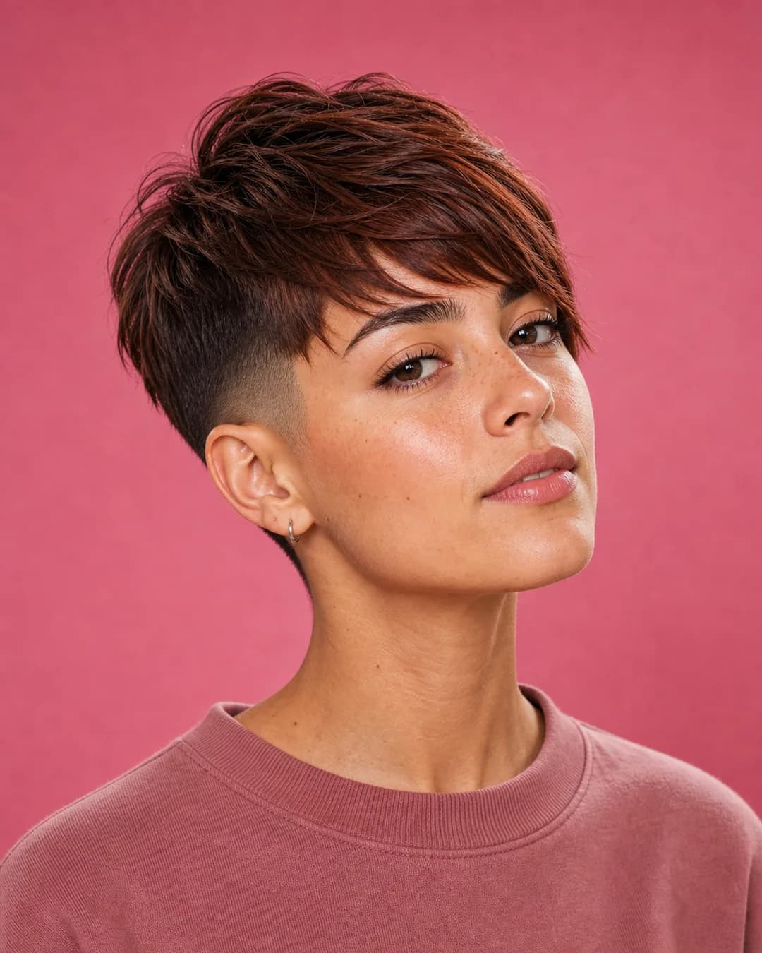 Corte de pelo pixie mujer