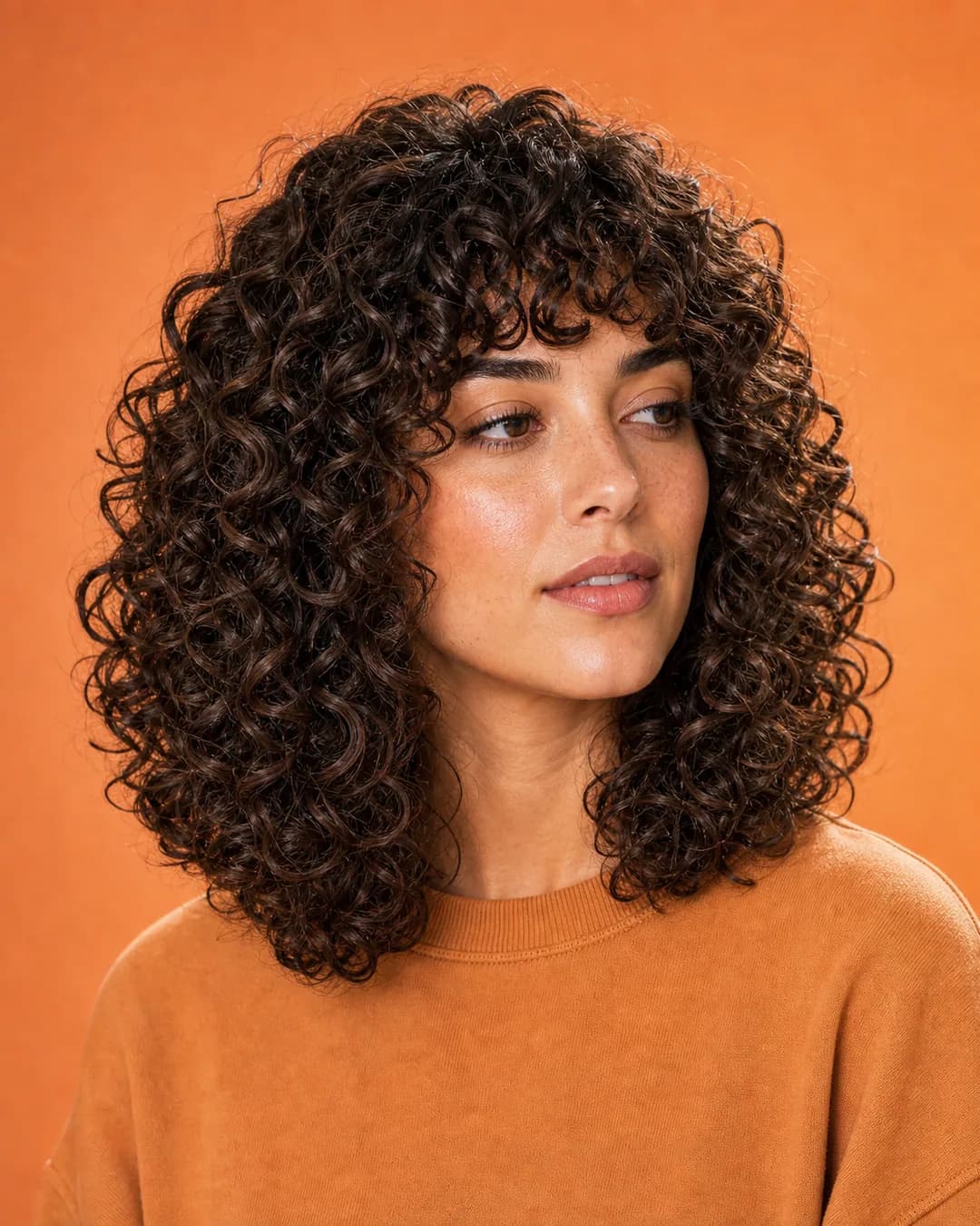 Cortes de pelo rizado mujer