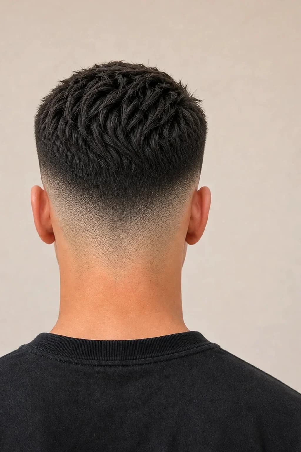 Mid fade — comparativa de cortes de pelo