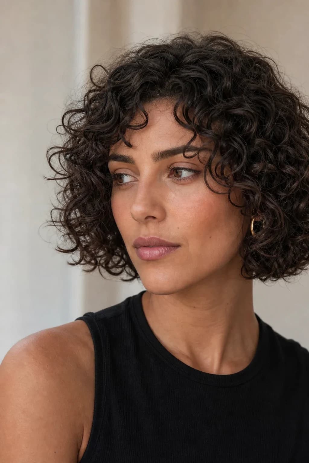Curly bob — comparativa de cortes de pelo