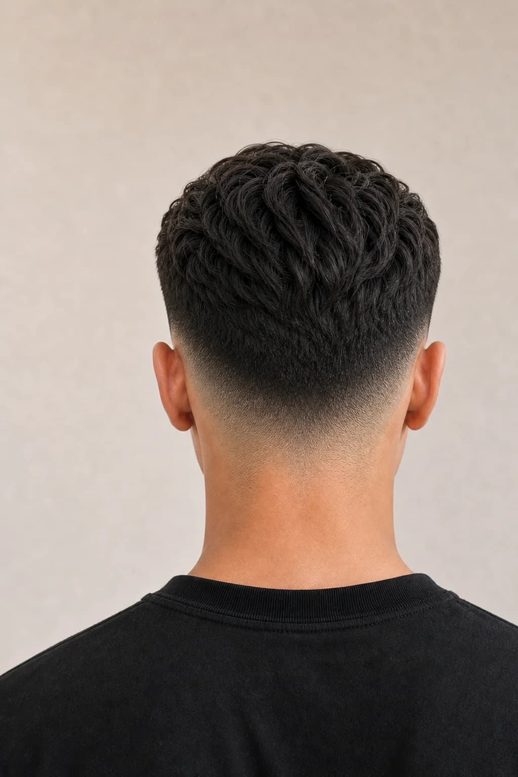 Burst taper — comparativa de cortes de pelo
