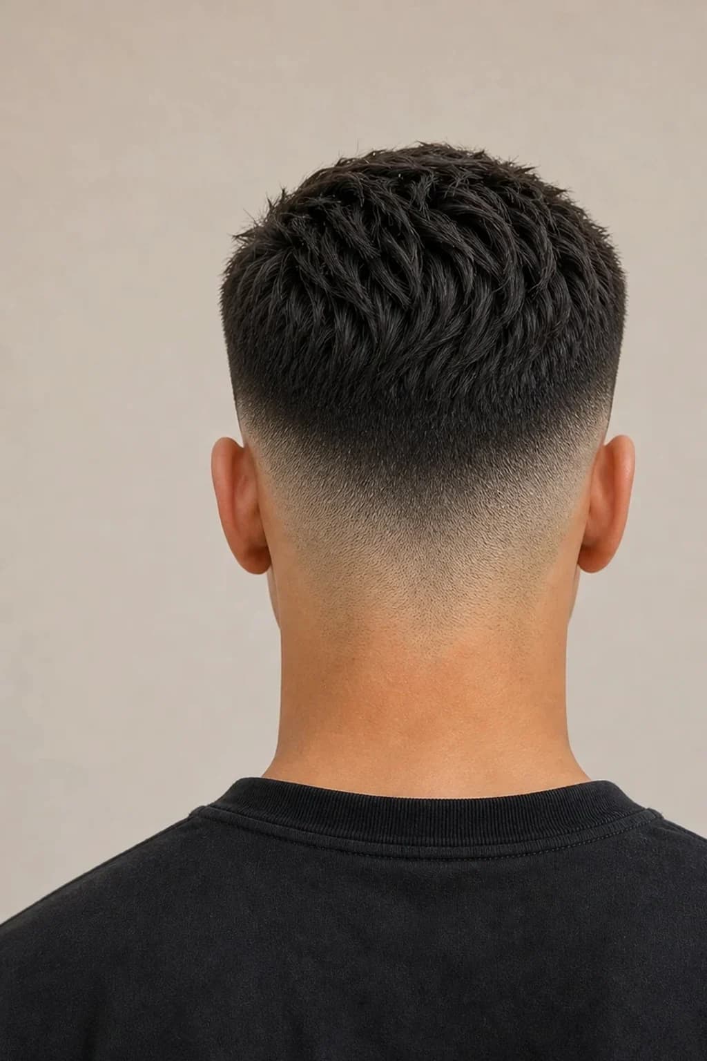 Mid fade — comparativa de cortes de pelo