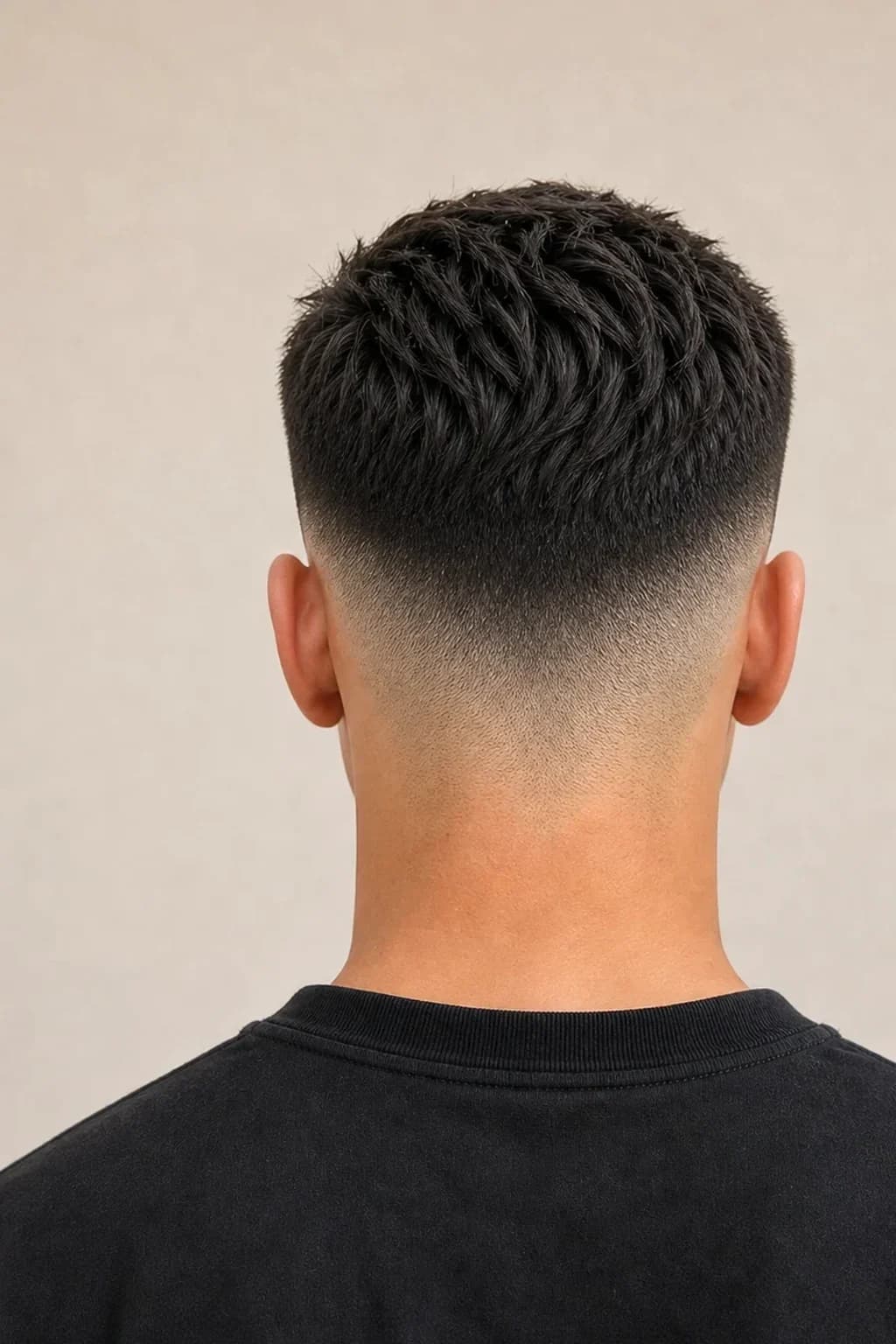 Degradado — comparativa de cortes de pelo
