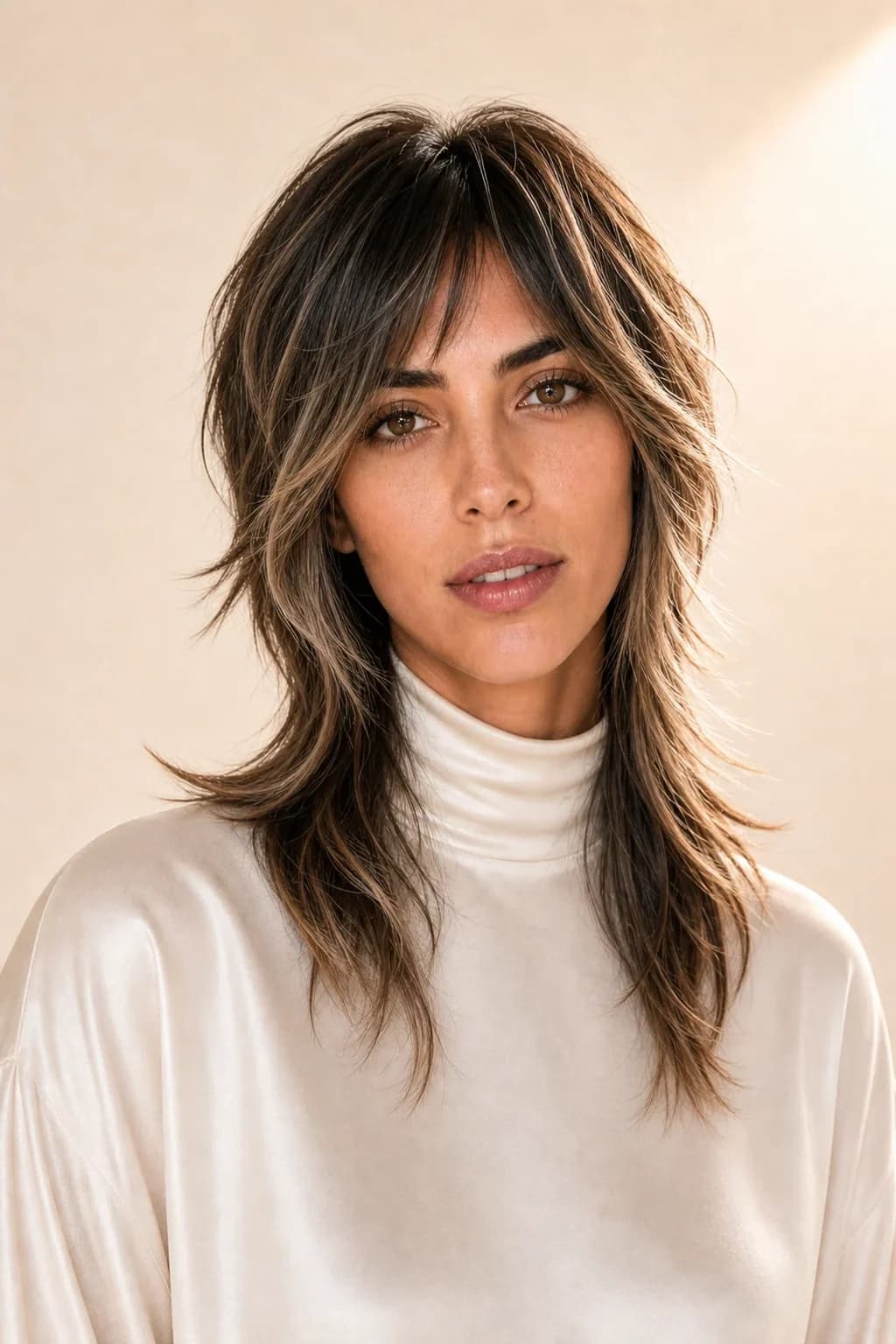 Mullet moderno — Cortes para cara alargada