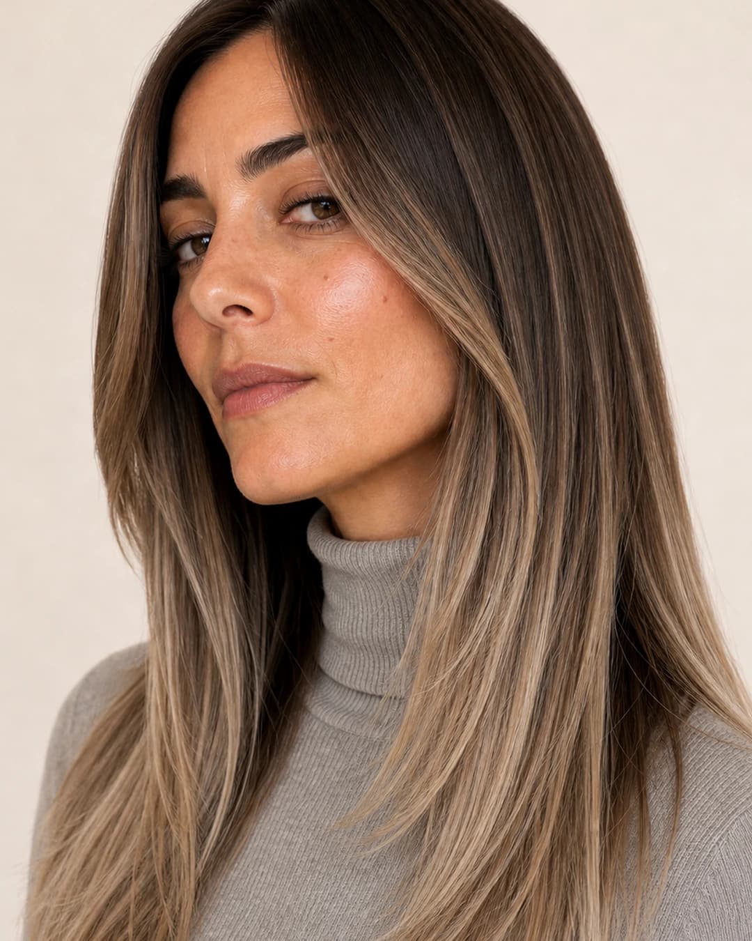Californianas Beige vista frontal