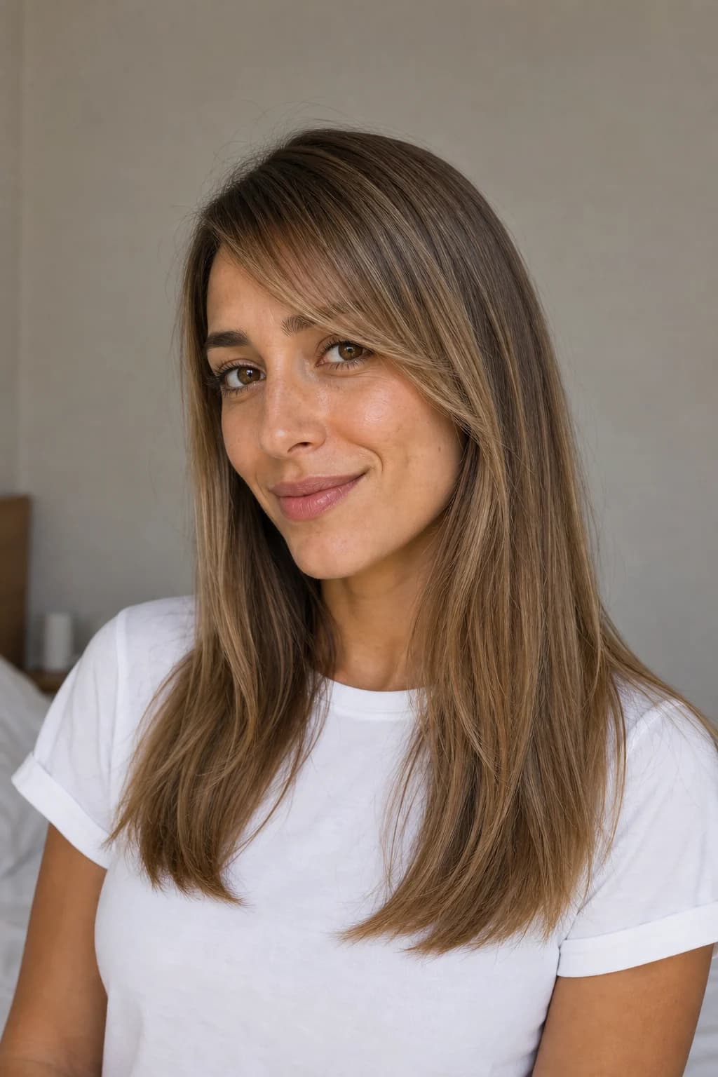 Comunion Trenza Lateral Flores vista frontal
