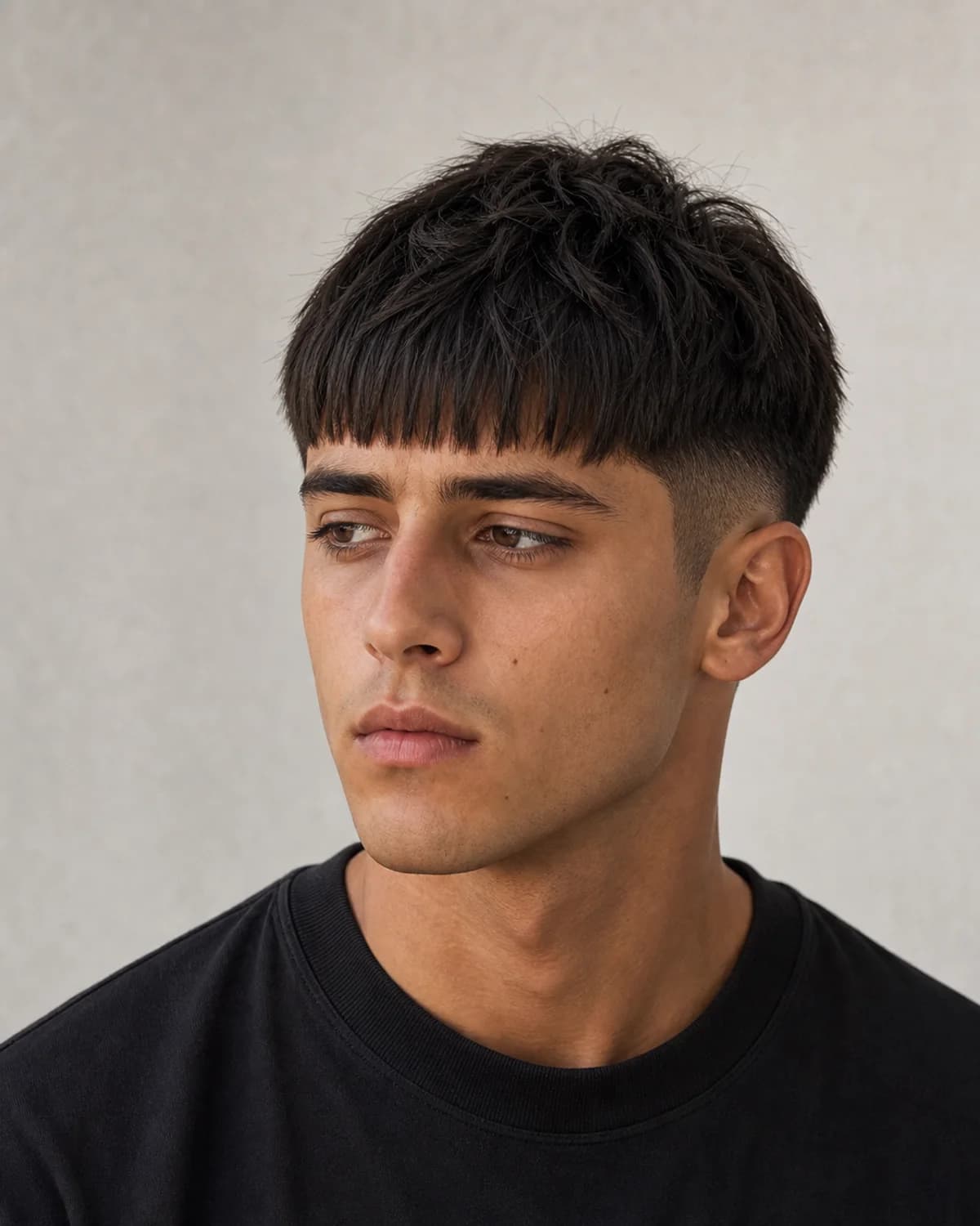 Flequillo recto desfilado — Cortes de pelo 2027