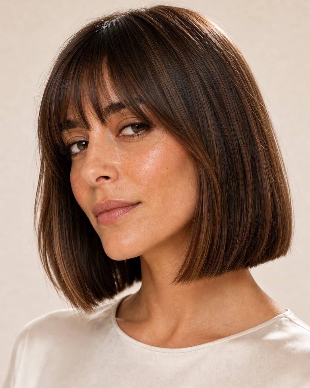 French Bob Birkin — vista frontal y trasera exacta