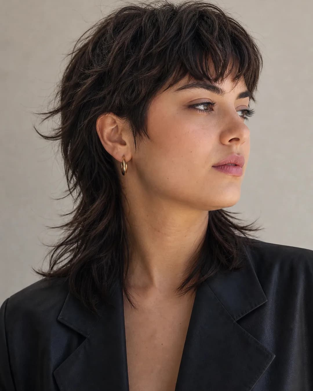 Mullet clásico moderno — Corte de pelo mullet mujer