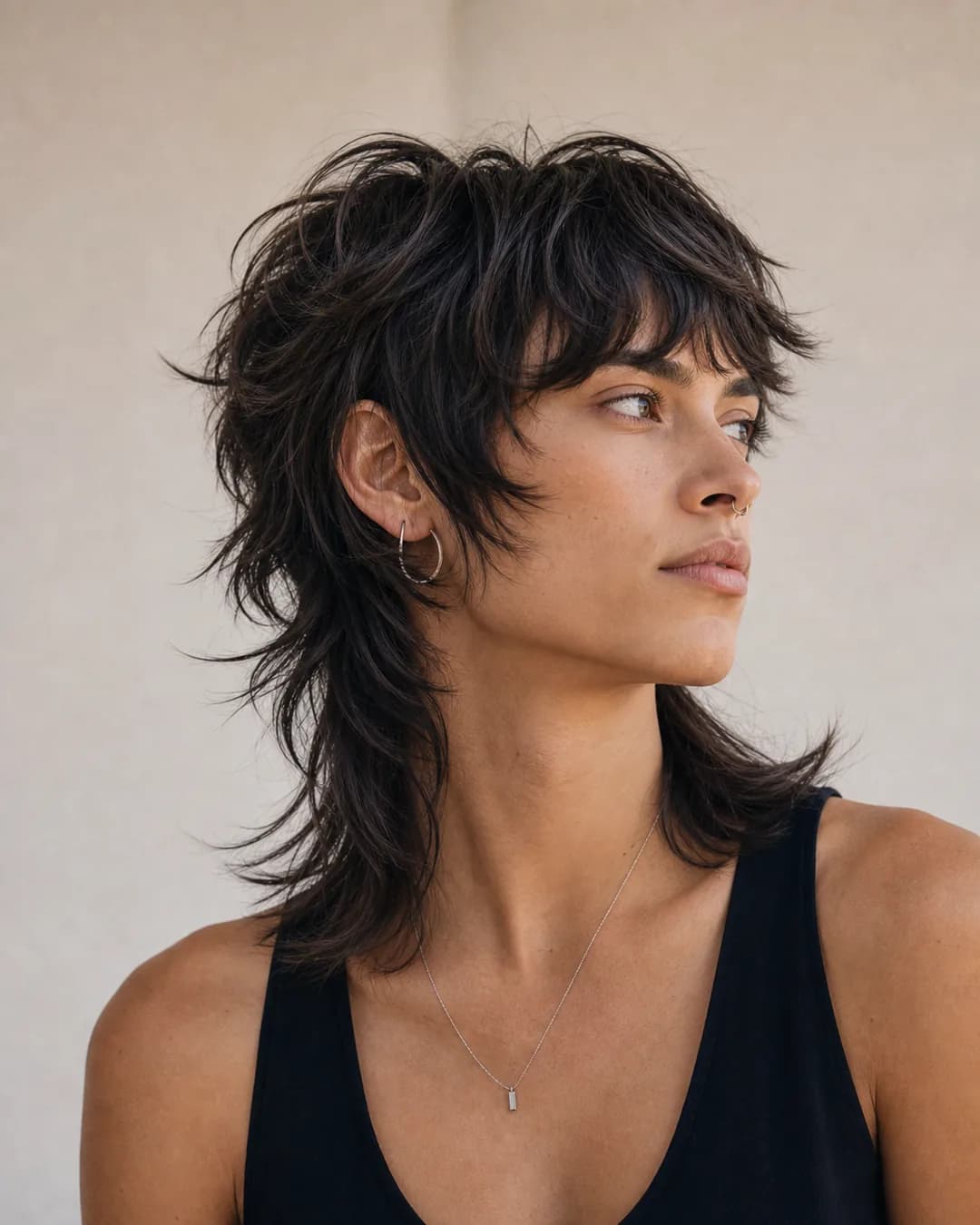 Mullet largo desfilado — Corte de pelo mullet mujer
