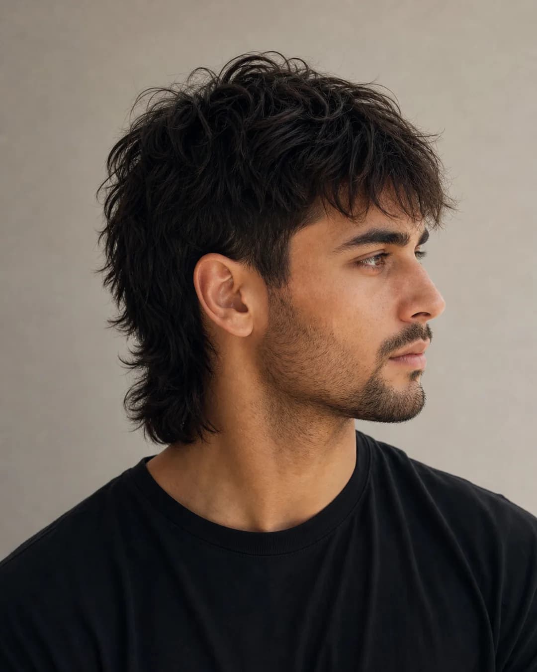 Mullet clásico moderno — Corte de pelo mullet