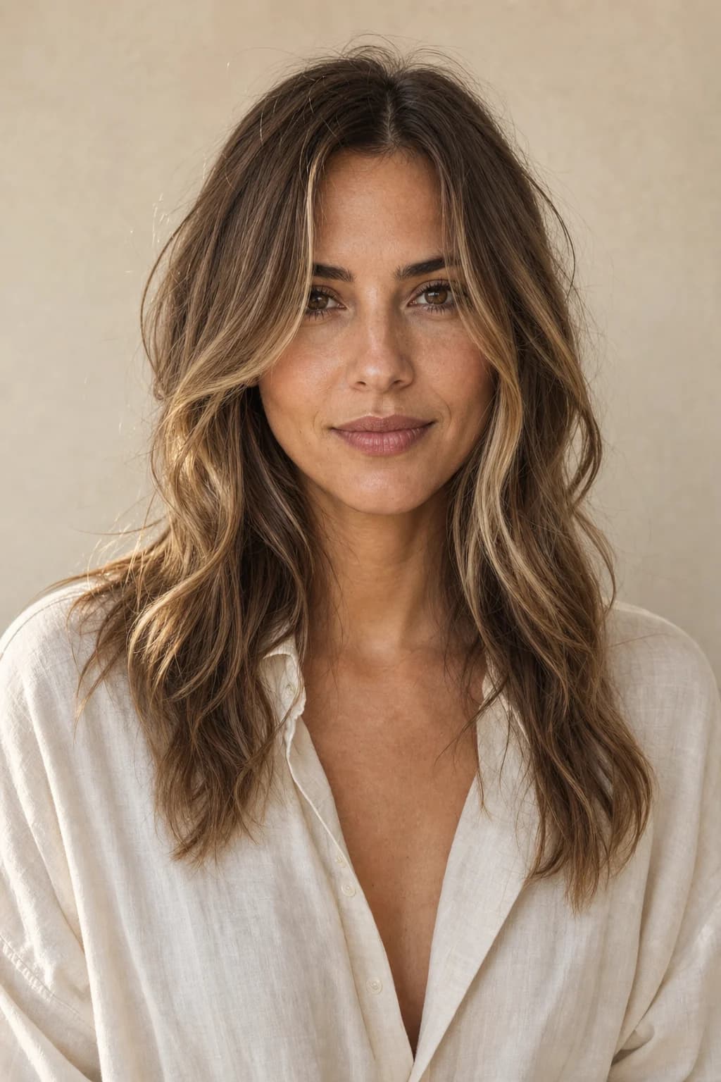 Beach waves naturales plancha 2026 — giro 180º alternante dedos sin peine