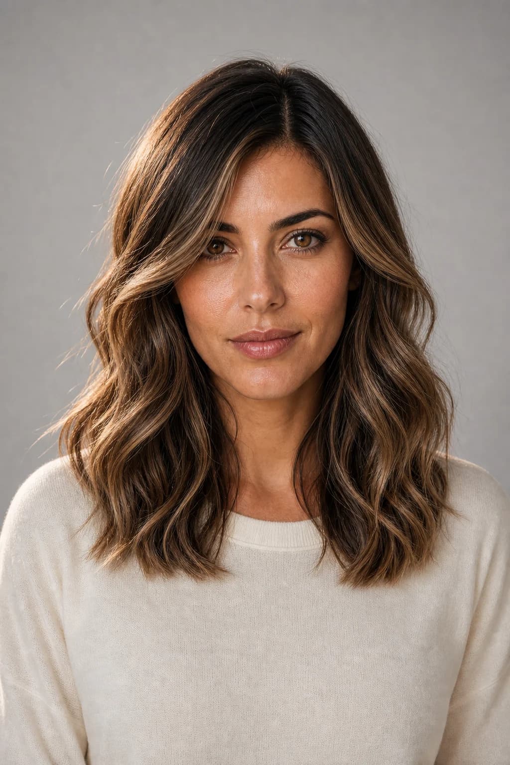 Ondas plancha lob clavícula — versátil beach waves Hollywood S-wave