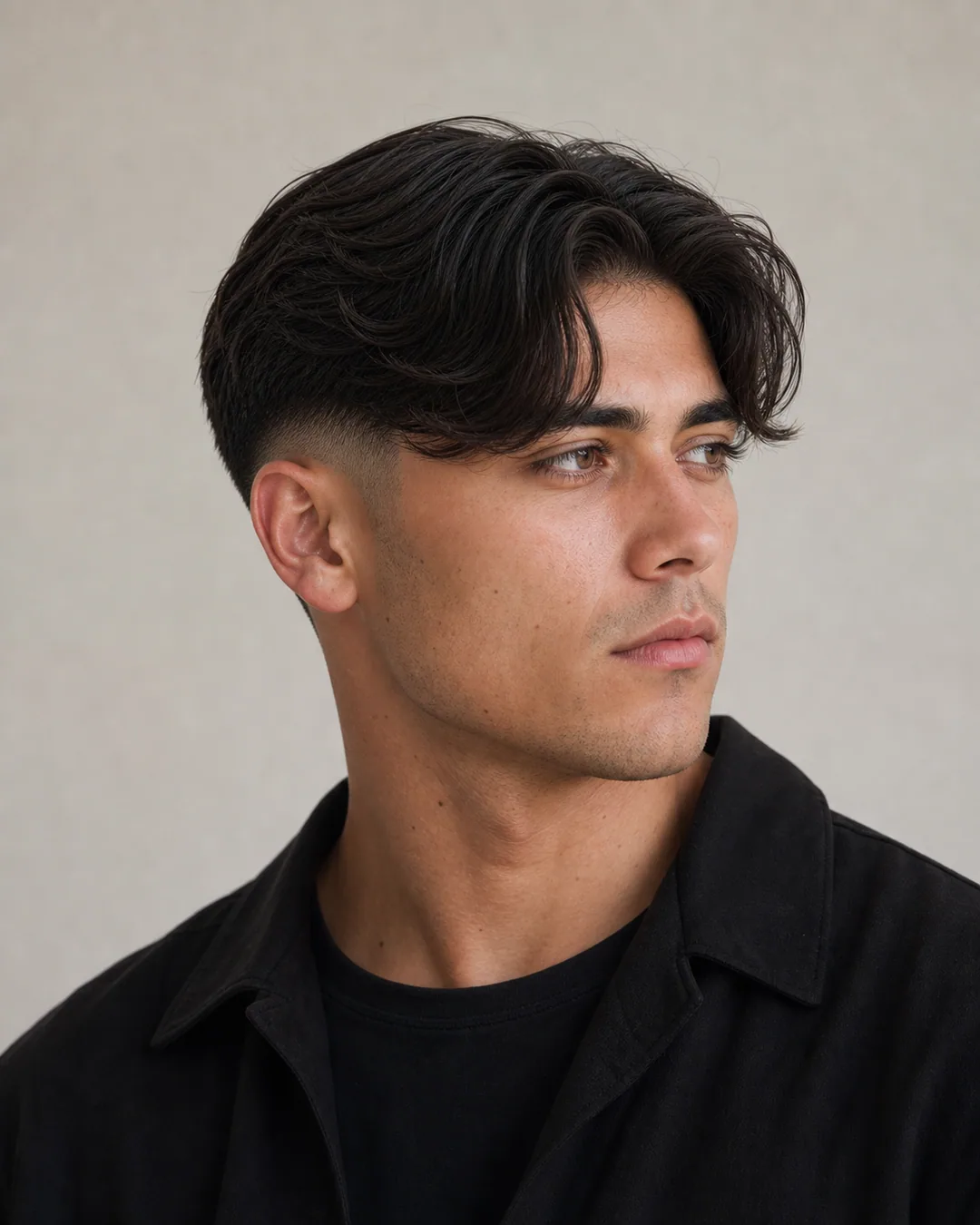 Tendencia 2026: Curtains modernos hombre